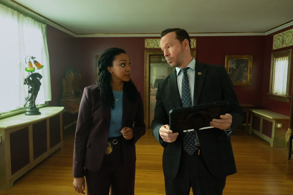 Danny and Lena investigate a house on Boston Blue Season 1 Episode 5