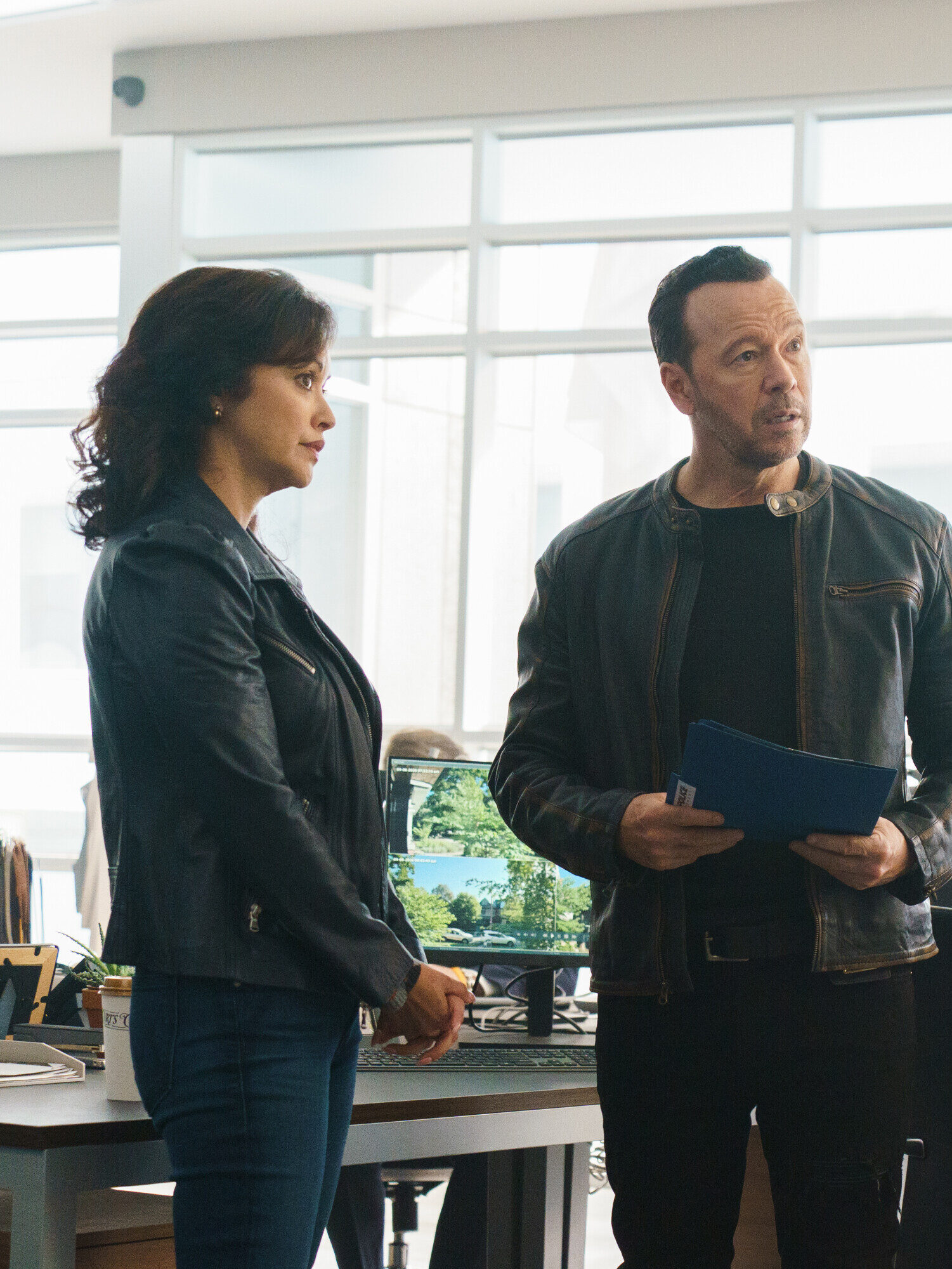 Danny and Baez tease Sean on Boston Blue Season 1 Episode 6