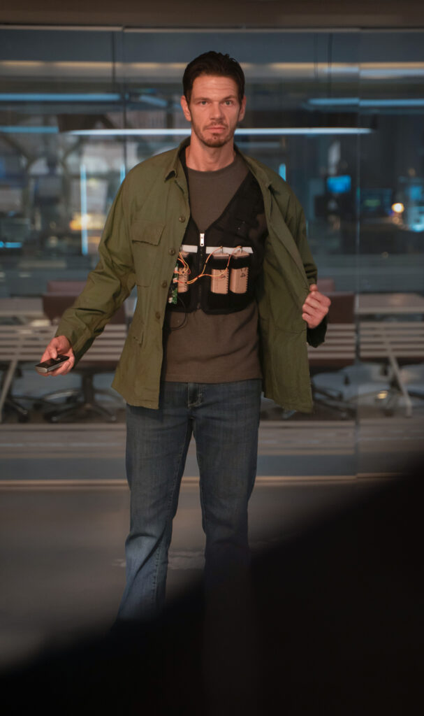 Fitz threatens to blow himself up if he doesn't get his way on Watson Season 2 Episode 8