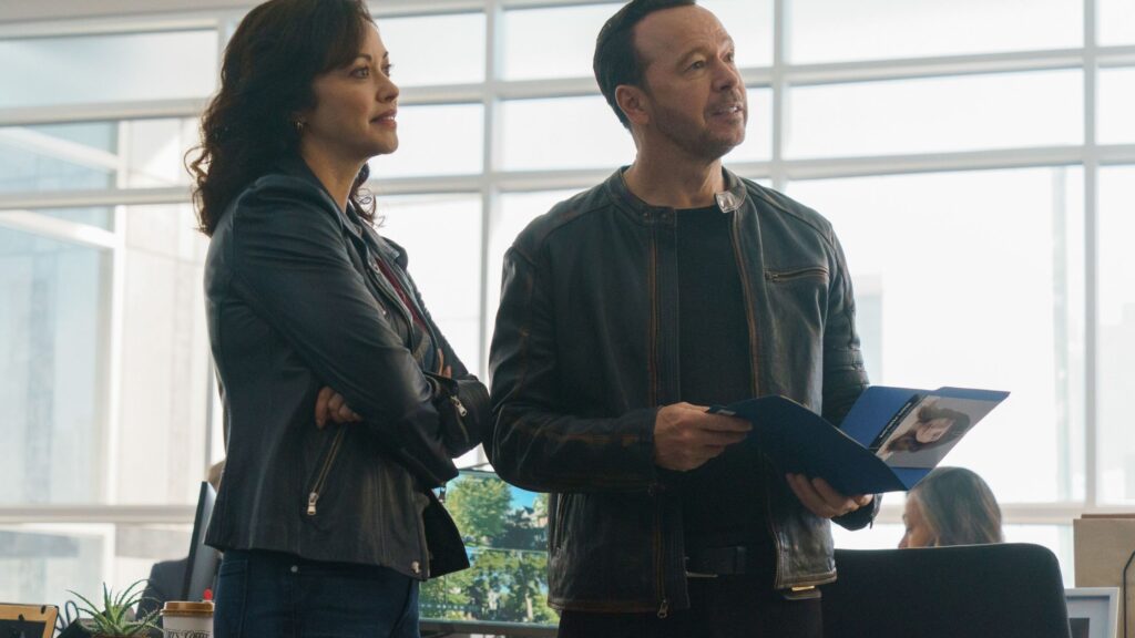 Baez helps Danny out with a case on Boston Blue Season 1 Episode 6