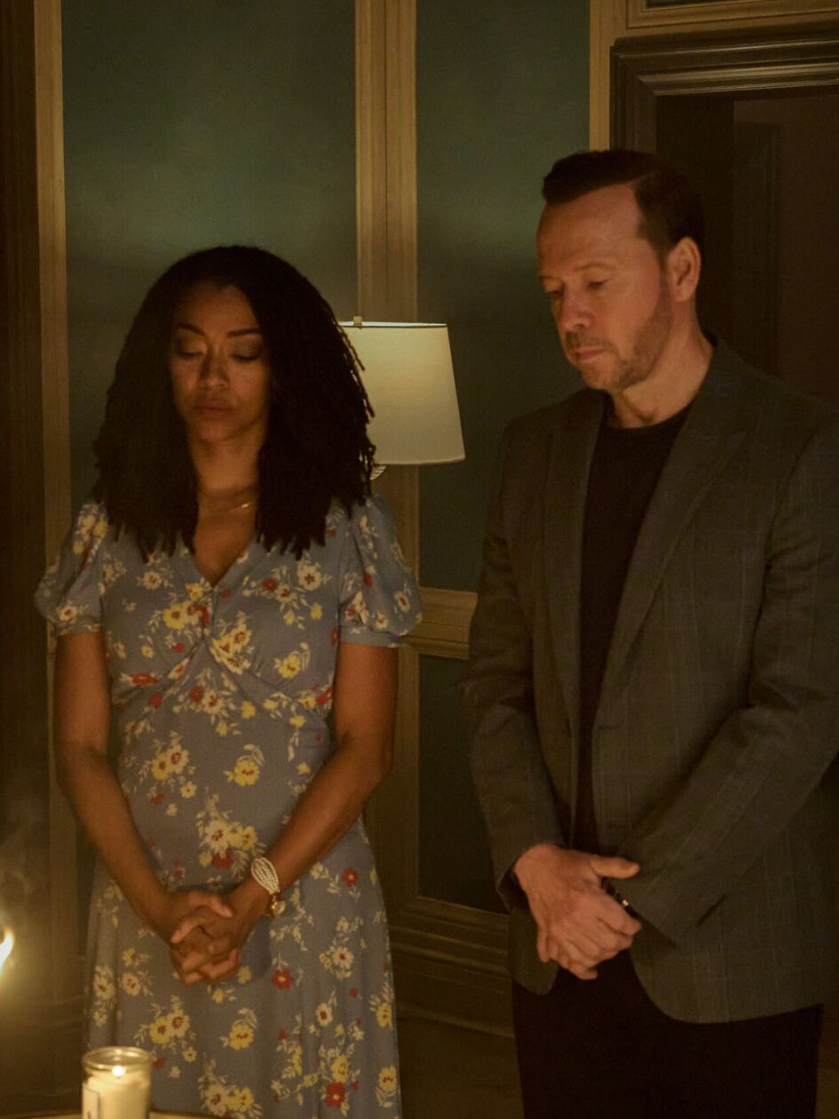 Danny joins the Silvers in saying a memorial prayer on Boston Blue Season 1 Episode 4