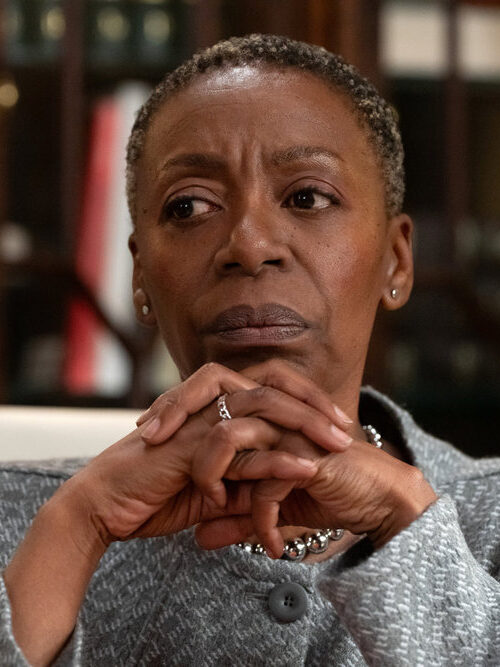 Chief Tynan looking pensive on Law & Order: SVU Season 27 Episode 8