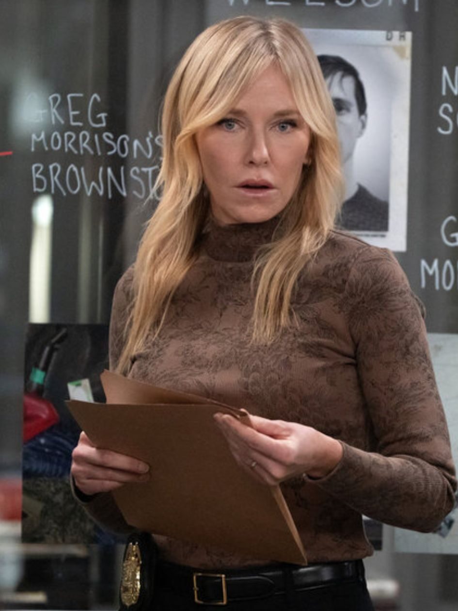 Rollins standing in front of the crime board on SVU Season 27 Episode 8