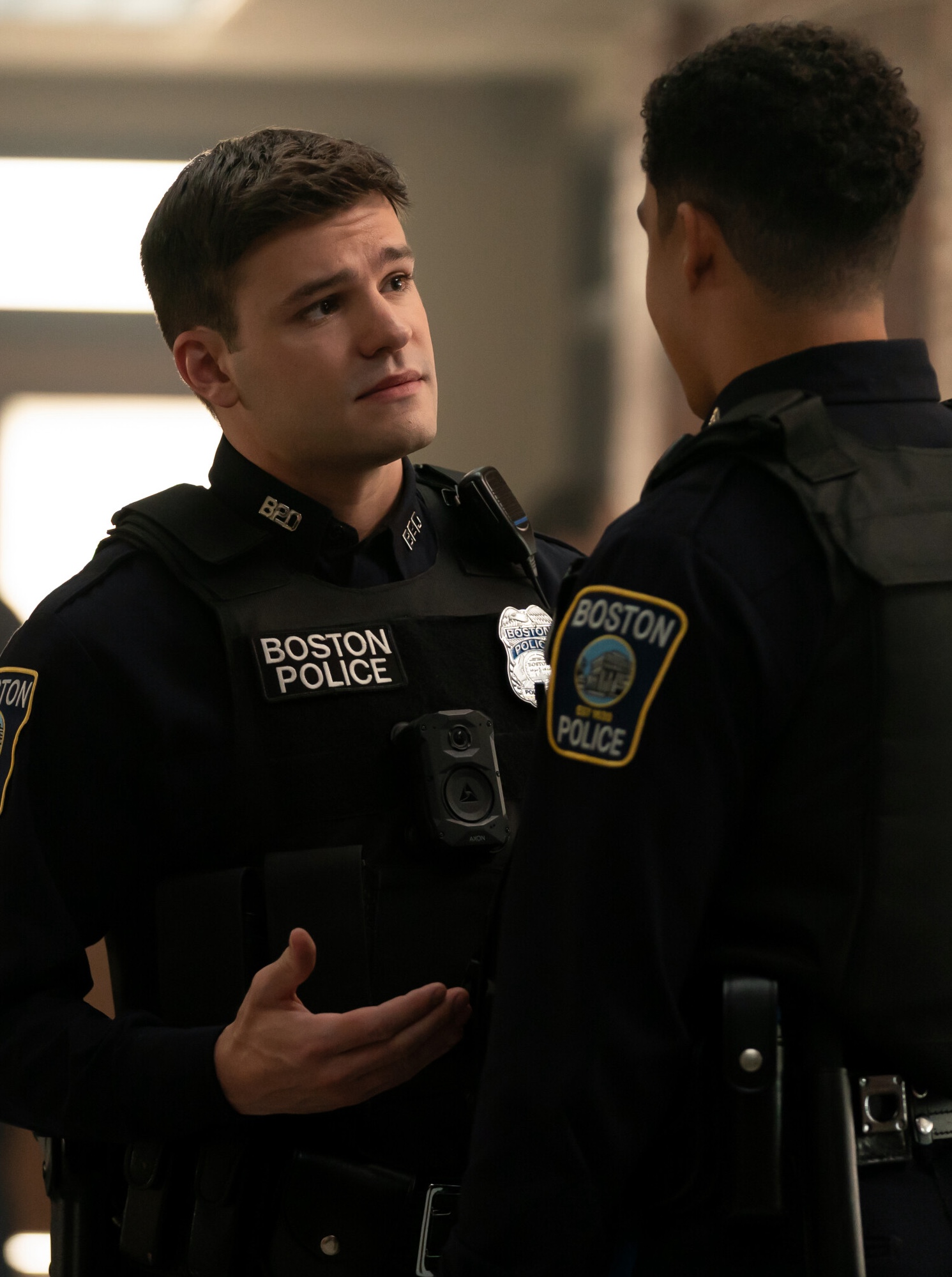 Sean tries to reason with Jonah on Boston Blue Season 1 Episode 9