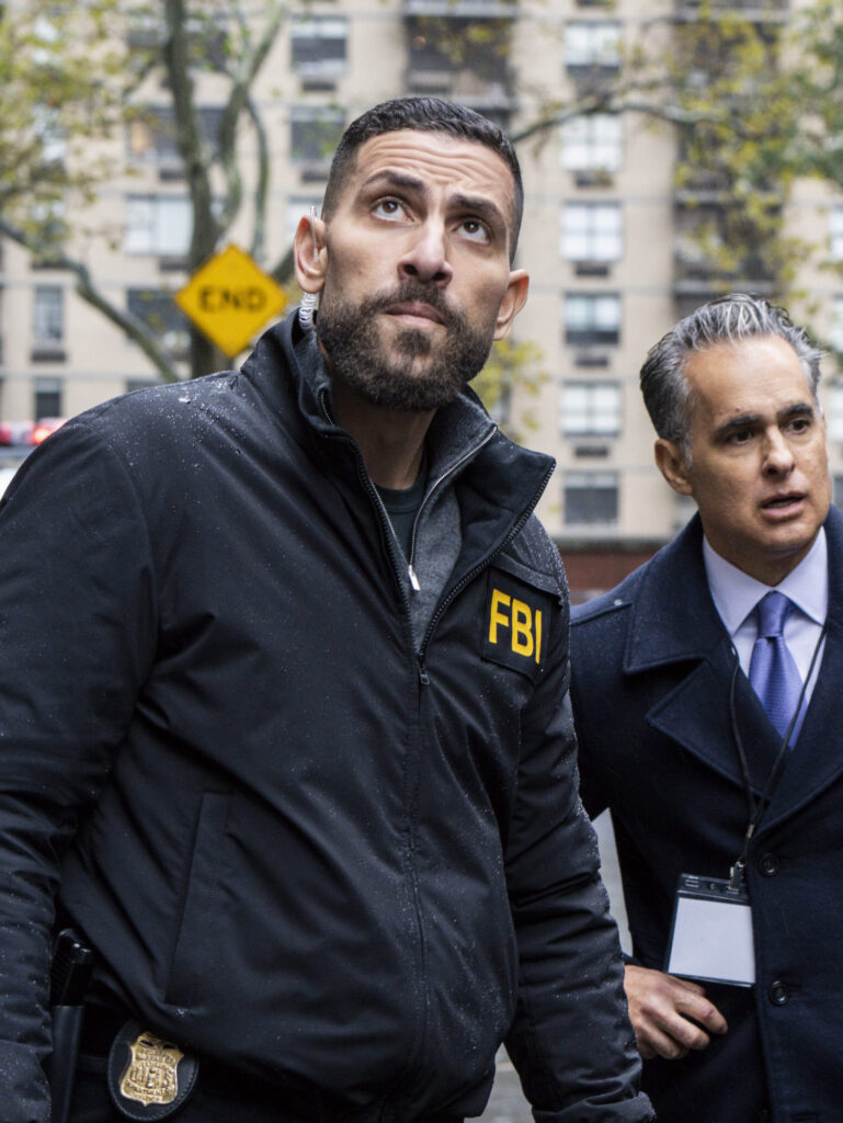 An eyewitness gives Maggie and OA information after a shooting on FBI Season 8 Episode 8