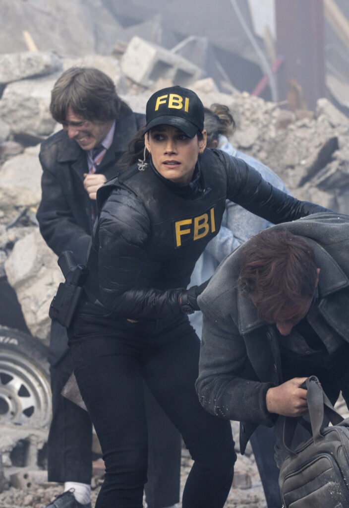 Maggie helps someone after an attack on FBI Season 8's Midseason Finale