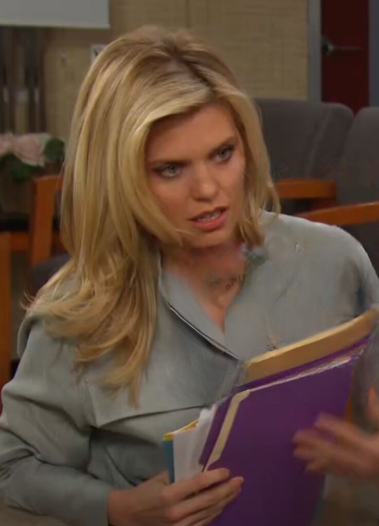 Cat literally runs into Chad on Days of Our Lives during the week of 12-29-25