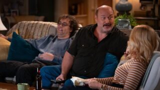 Jim gets in Audrey's face while Connor is oblivious on Georgie & Mandy Season 2 Episode 9