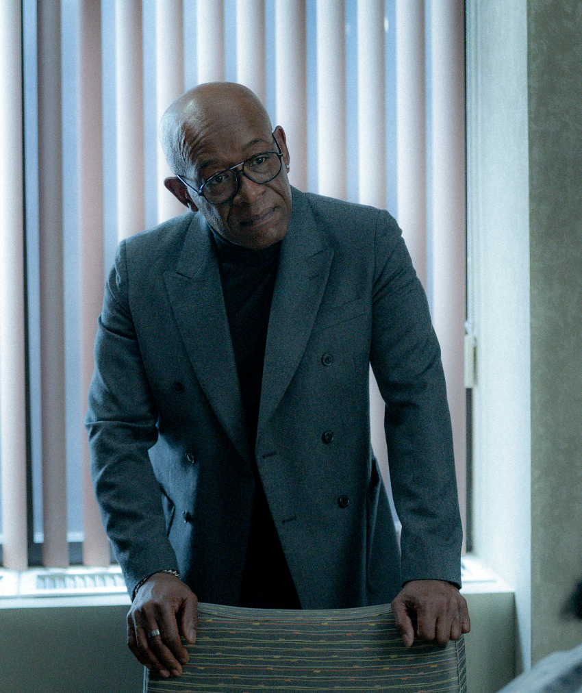 Lennie James as Frank Moses in Mayor of Kingstown