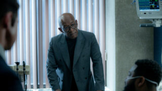 Lennie James as Frank Moses in Mayor of Kingstown