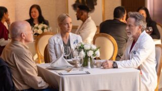 Archer and Hannah have dinner with Hannah's dad on Chicago Med S11E09