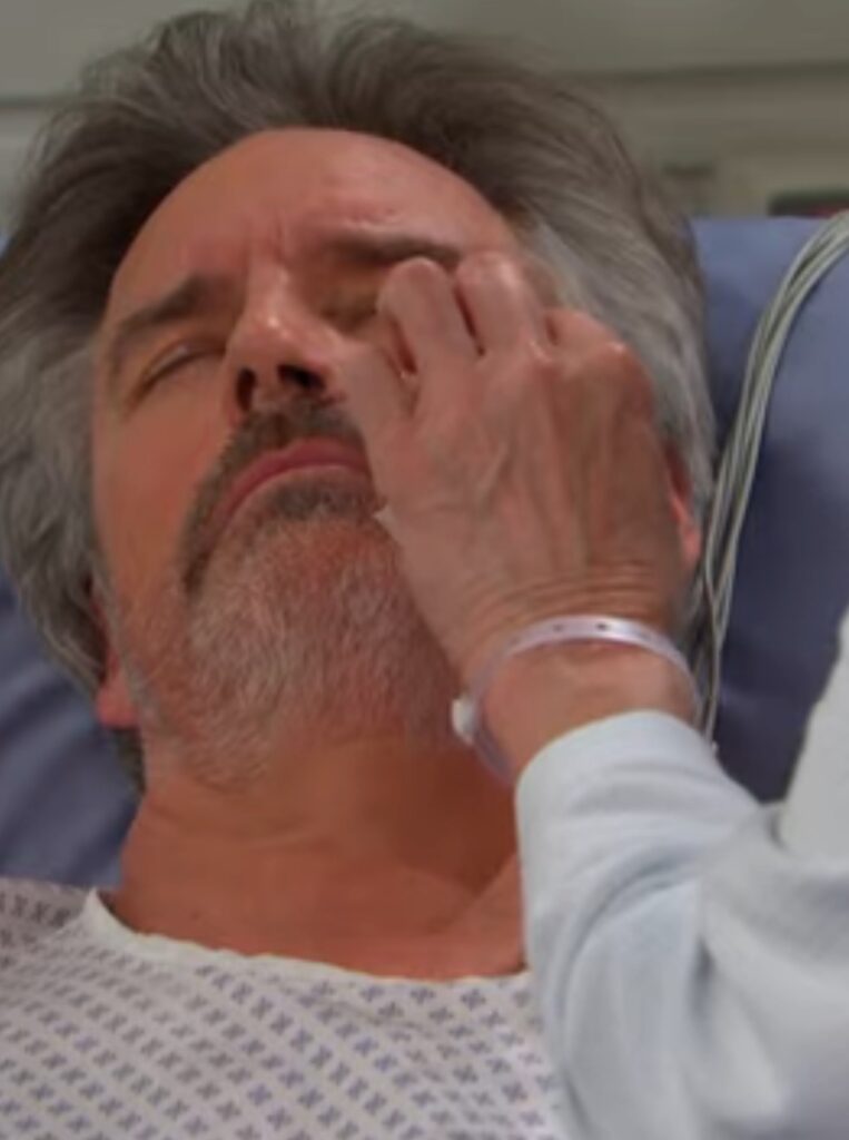 Kristen removes Peter's life support on Days of Our Lives during the week of 1-05-26