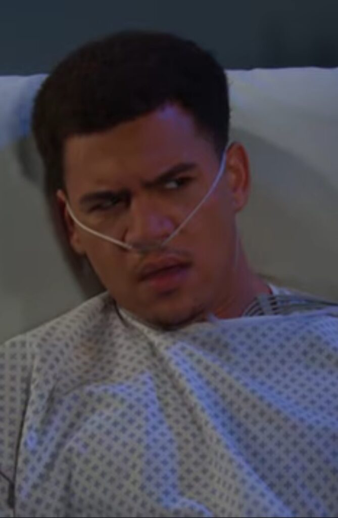 Theo wakes up on Days of Our Lives during the week of 1-05-26