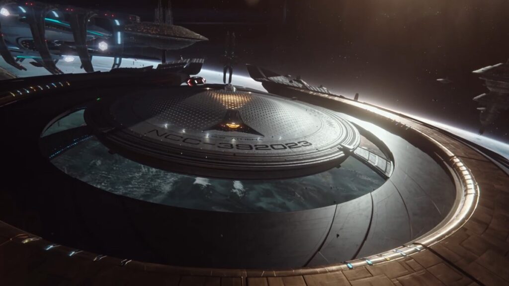 The USS Athena on Star Trek: Starfleet Academy 101 Kids These Days