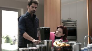 Elsbeth talks to a biohacker on Elsbeth Season 3 Episode 11