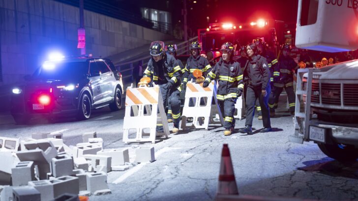 9-1-1 Exclusive Sneak Peek: The 118 Battles a Cinder Block Nightmare