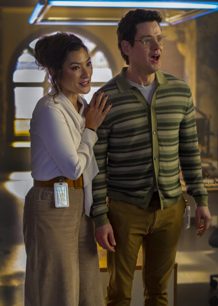 Sasha and Stephens are happy for Adam on Watson Season 2 Episode 12