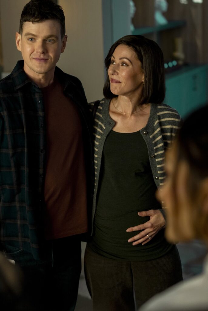 Adam and his fiancee have news on Watson Season 2 Episode 12