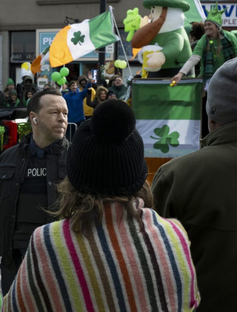 â€œSt. Patrickâ€™s Dayâ€ â€“ Danny, Sarah and Lena race to stop a looming threat on St. Patrickâ€™s Day. Meanwhile, homesickness sparks a family gathering, and Lenaâ€™s personal life takes a hopeful turn, on the CBS Original series BOSTON BLUE, Friday, March 13 (10:00-11:00 PM, ET/PT) on the CBS Television Network, and streaming on Paramount+ Pictured: Donnie Wahlberg as Danny Reagan Photo: Christos Kalohoridis/CBS Â©2025 CBS Broadcasting, Inc. All Rights Reserved.