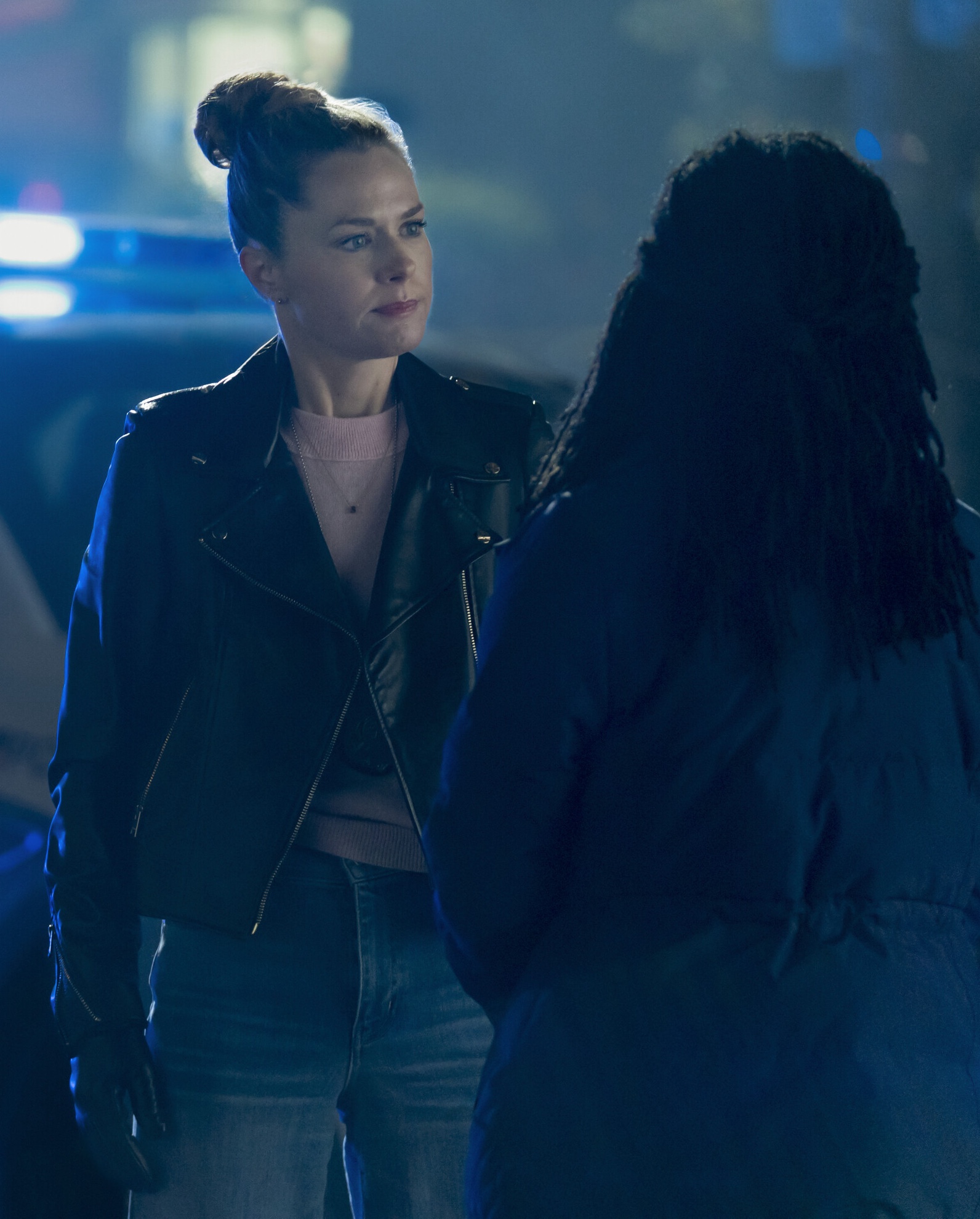 âSt. Patrickâs Dayâ â Danny, Sarah and Lena race to stop a looming threat on St. Patrickâs Day. Meanwhile, homesickness sparks a family gathering, and Lenaâs personal life takes a hopeful turn, on the CBS Original series BOSTON BLUE, Friday, March 13 (10:00-11:00 PM, ET/PT) on the CBS Television Network, and streaming on Paramount+ Pictured (L-R): Maggie Lawson as Sarah Silver and Sonequa Martin-Green as Lena Silver Photo: John Medland/CBS Â©2025 CBS Broadcasting, Inc. All Rights Reserved.