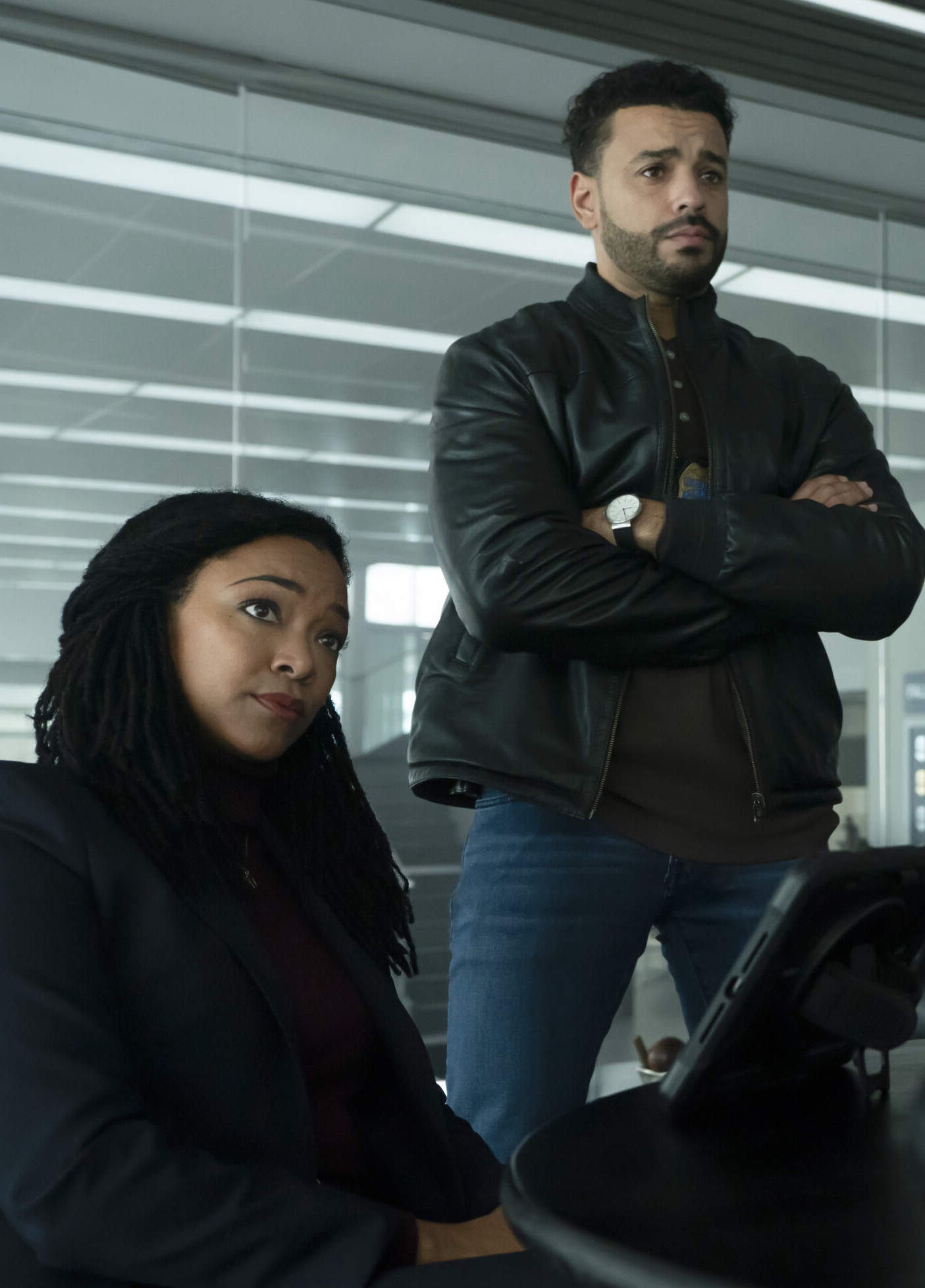 âSt. Patrickâs Dayâ â Danny, Sarah and Lena race to stop a looming threat on St. Patrickâs Day. Meanwhile, homesickness sparks a family gathering, and Lenaâs personal life takes a hopeful turn, on the CBS Original series BOSTON BLUE, Friday, March 13 (10:00-11:00 PM, ET/PT) on the CBS Television Network, and streaming on Paramount+ Pictured (L-R): Sonequa Martin-Green as Lena Silver, Ryan Broussard as Det. Brian Rodgers, and Donnie Wahlberg as Danny Reagan Photo: Brendan Adam-Zwelling/CBS Â©2025 CBS Broadcasting, Inc. All Rights Reserved.