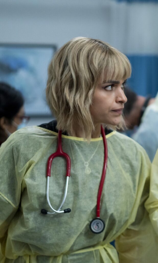 Ingrid notices a cute EMT on Watson Season 2 Episode 11