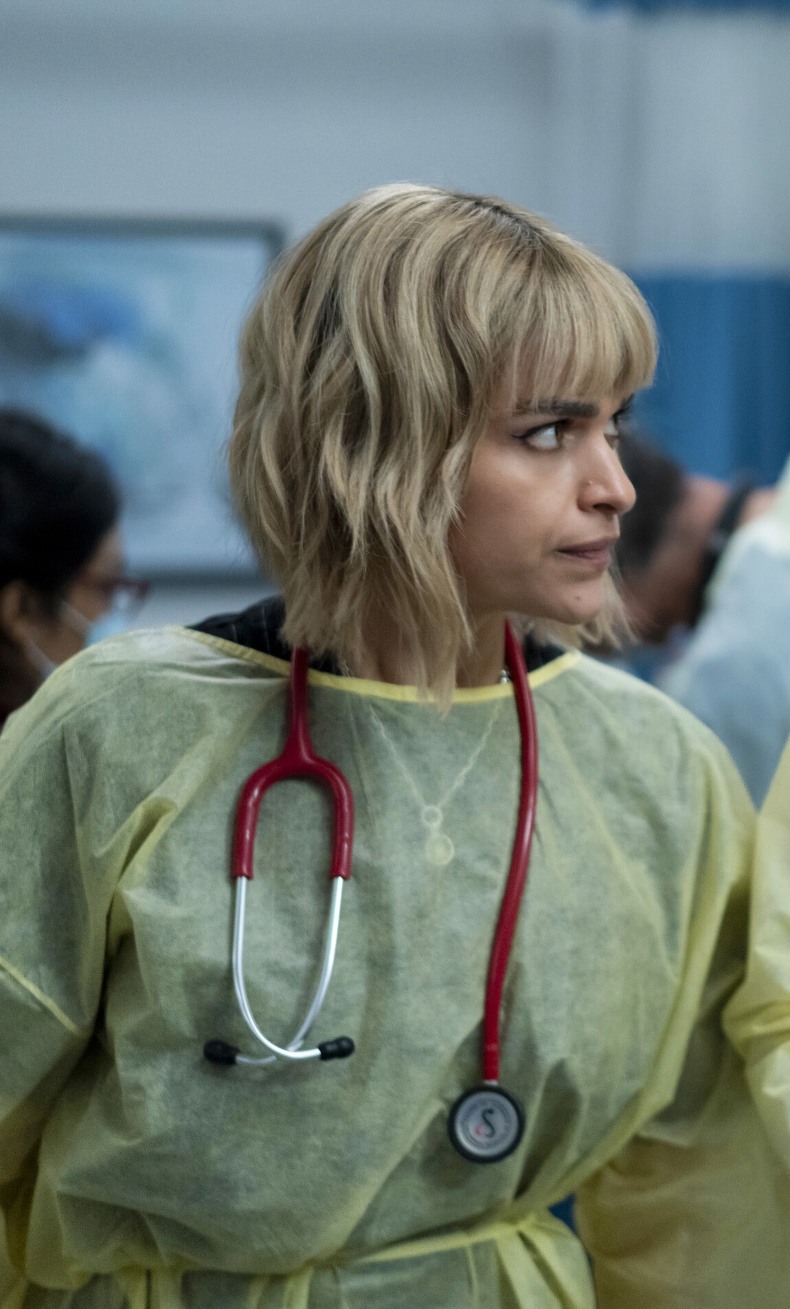 Ingrid notices a cute EMT on Watson Season 2 Episode 11