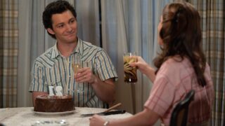 Georgie makes a toast with his mom on Georgie & Mandy's First Marriage Season 2 Episode 13