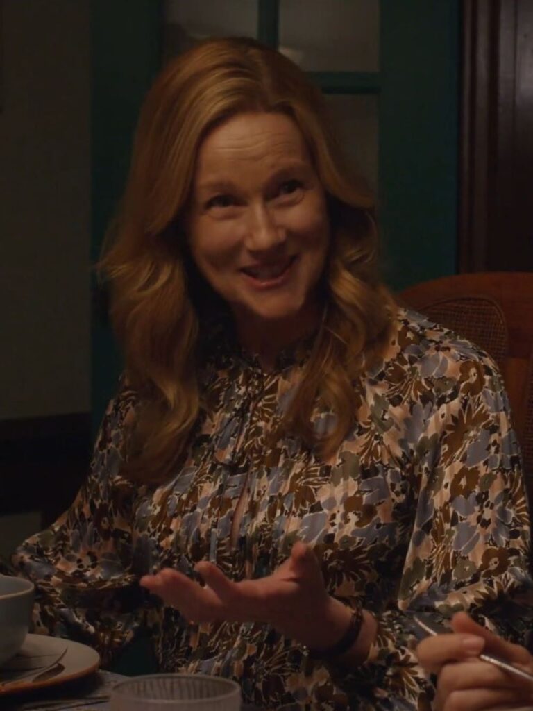 Laura Linney as Kristen Forrest Bean on MGM+'s American Classic 103