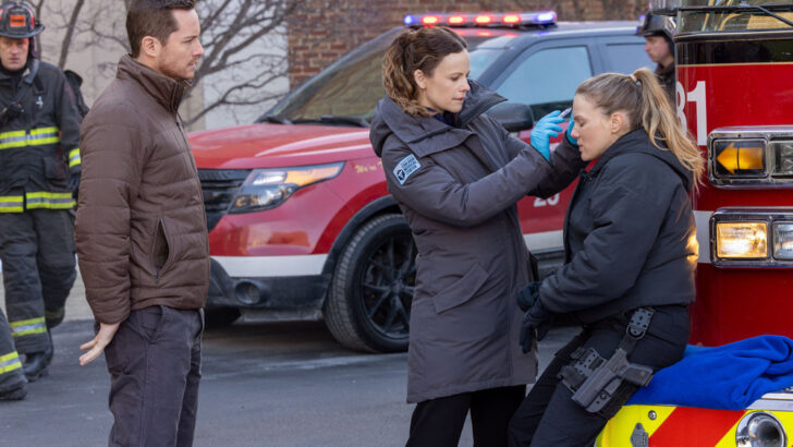 Hannah and Archer’s Chicago Med Season 11 Episode 13 Conflict Carries Part 2 of the One Chicago Crossover