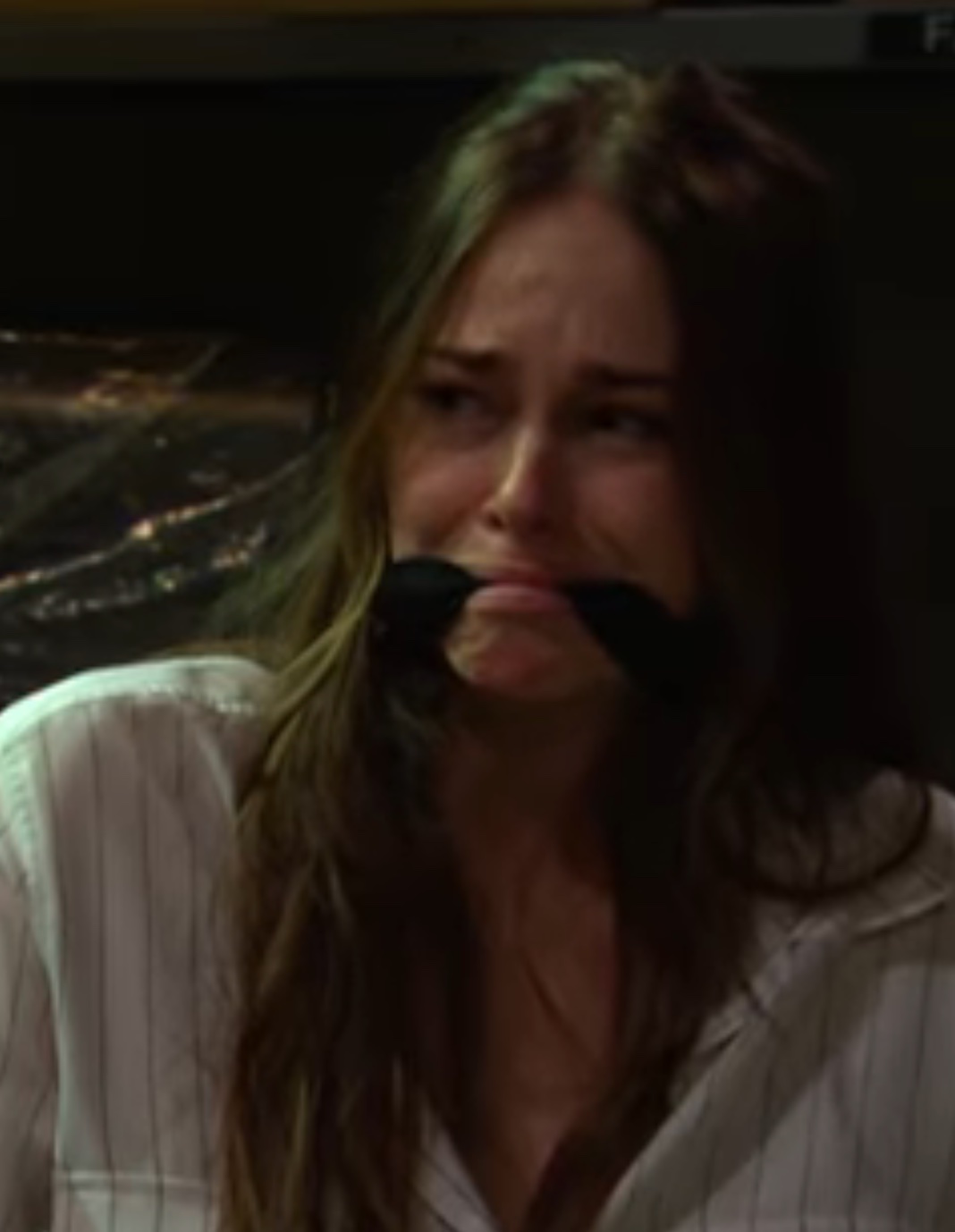 Stephanie continues to struggle while gagged on Days of Our Lives during the week of 03-09-26