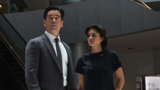 Colin Farrell and Sasha Calle in 