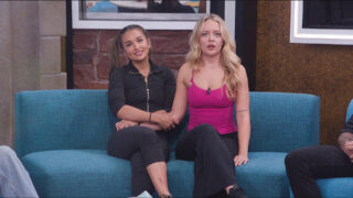 Lyric and Melody facing the Big Brother Season 28 Week 4 eviction vote.
