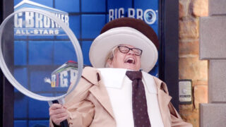 Angela Murray in her egg costume on Big Brother Season 28.