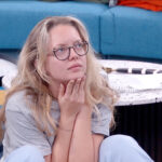 Melody strategizing on Big Brother Season 28.