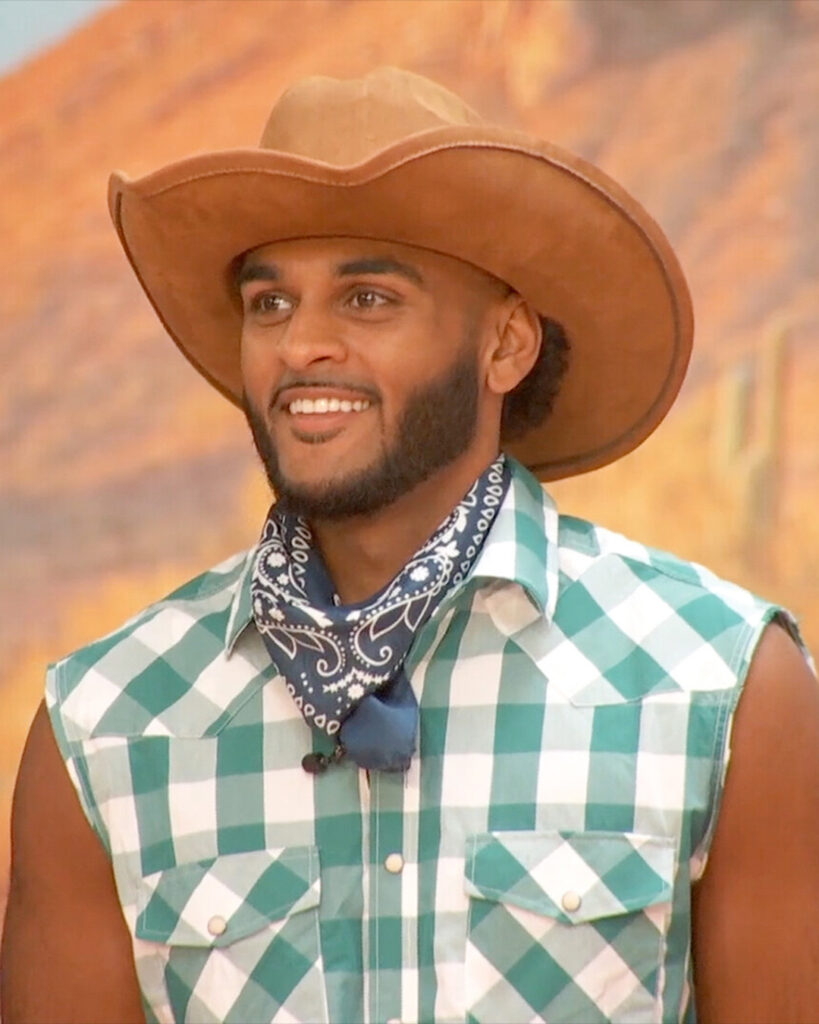 Yash competing on Big Brother Season 28.