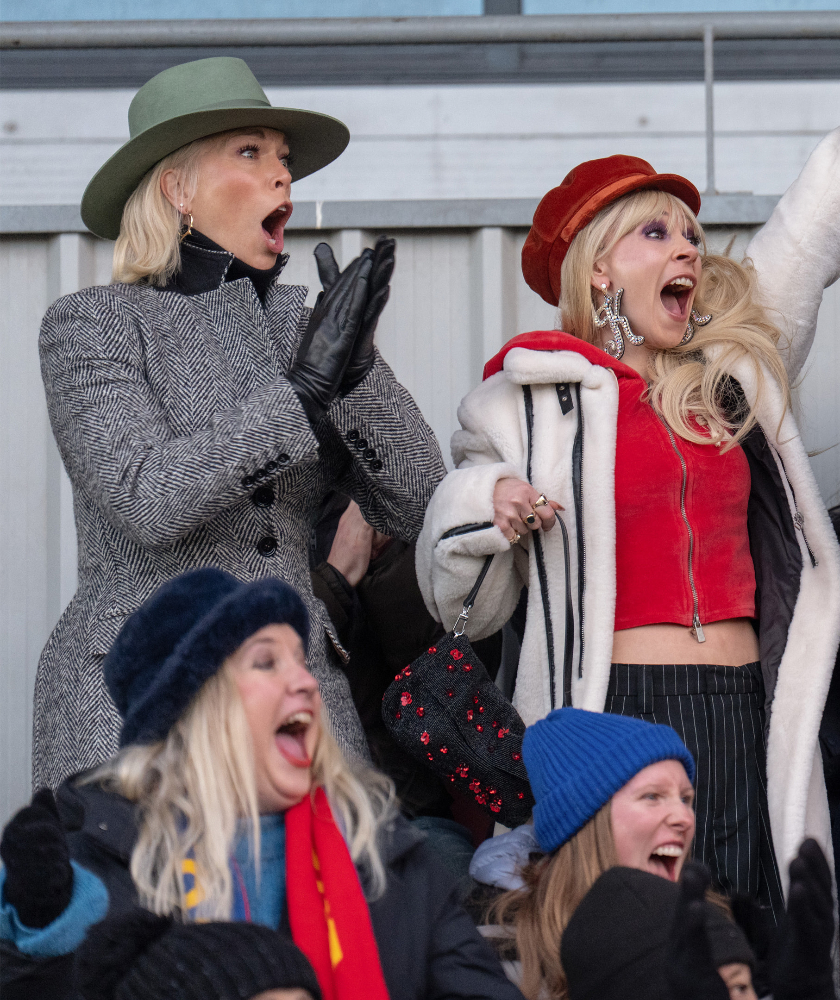 Hannah Waddingham, Juno Temple, Jeremy Swift and Tracey Ullman