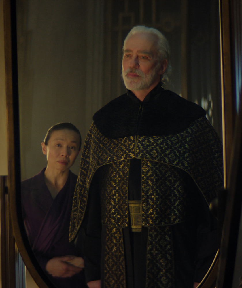 Terrence Mann and Angela Yeoh